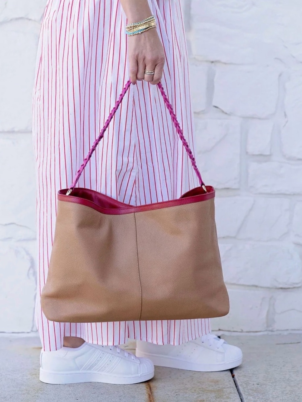 • Capital Z • EUC • Slouchy Tote • Caramel Leather